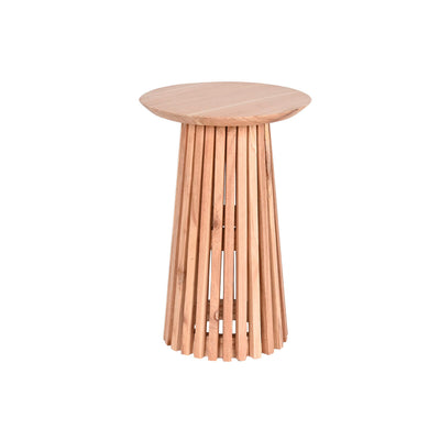 Small Side Table Home ESPRIT Natural Mindi wood 40 x 40 x 60 cm