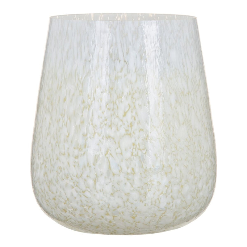 Candleholder Crystal White 13 x 13 x 15 cm