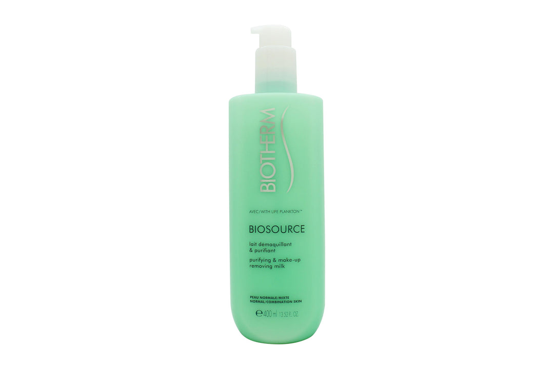 Biotherm Biosource Purifying & Make-up Removing Milk 400ml - Normal/Blandhy