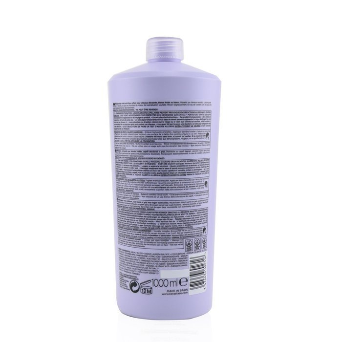 Blond Absolu Bain Ultra-violet Anti-brass Purple Shampoo (lightened, Cool Blonde Or Grey Hair) - 1000ml/34oz
