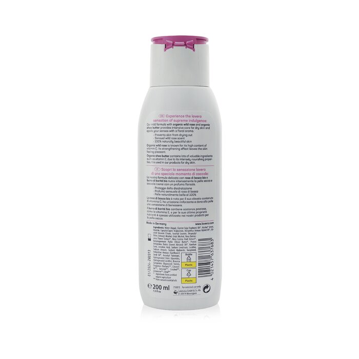 Body Lotion (delicate) - With Organic Wild Rose & Organic Shea Butter - For Normal To Dry Skin - 200ml/7oz