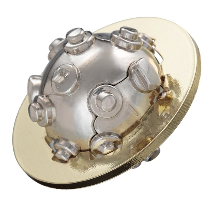 Hanayama | Planet Hanayama Metal Brainteaser Puzzle Mensa Planet Level 4 - 75*119*45 mm