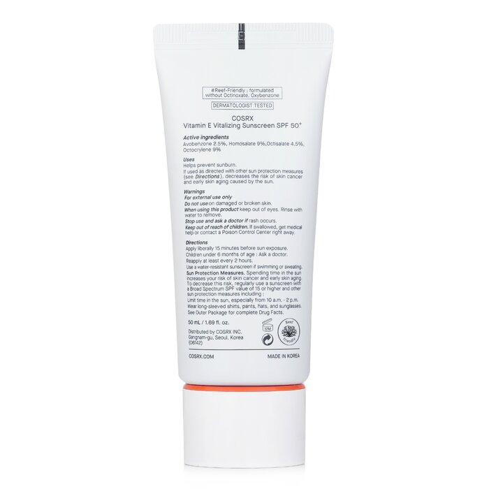 Vitamin E Vitalizing Sunscreen Spf 50+ - 50ml/1.69oz