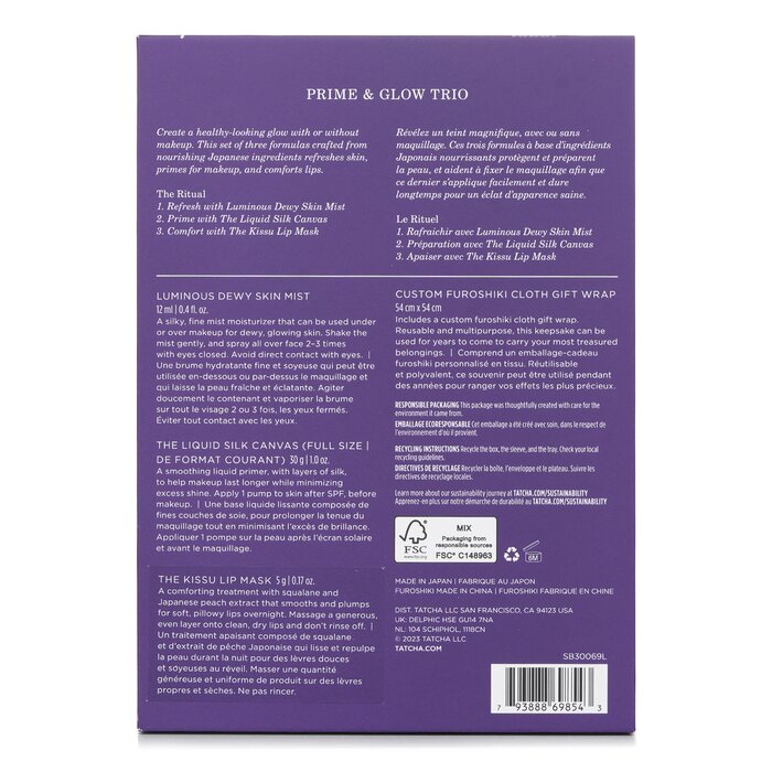 Prime & Glow Trio Set - 4pcs