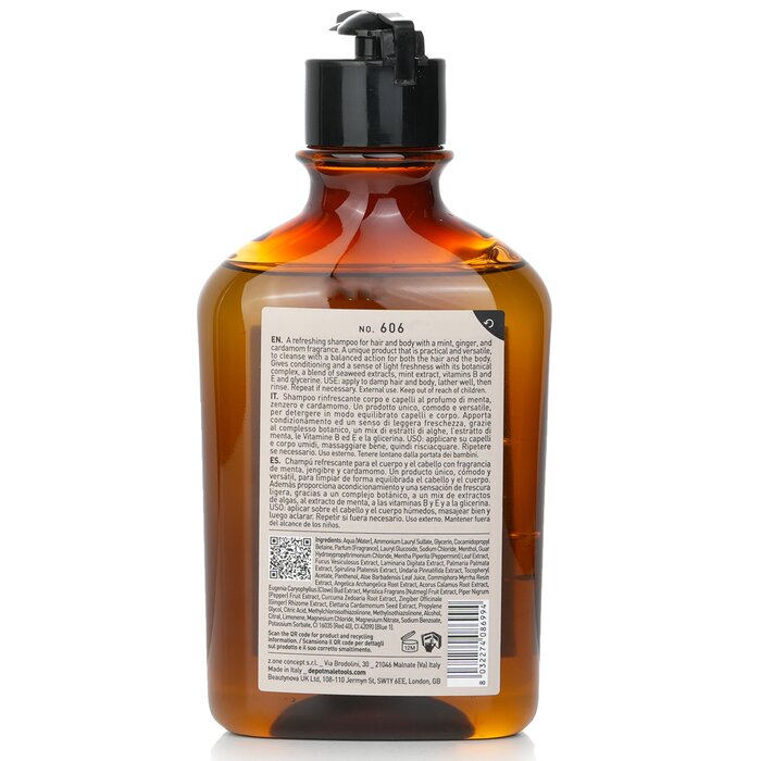No. 606 Sport Hair & Body Shampoo - 250ml/8.4oz