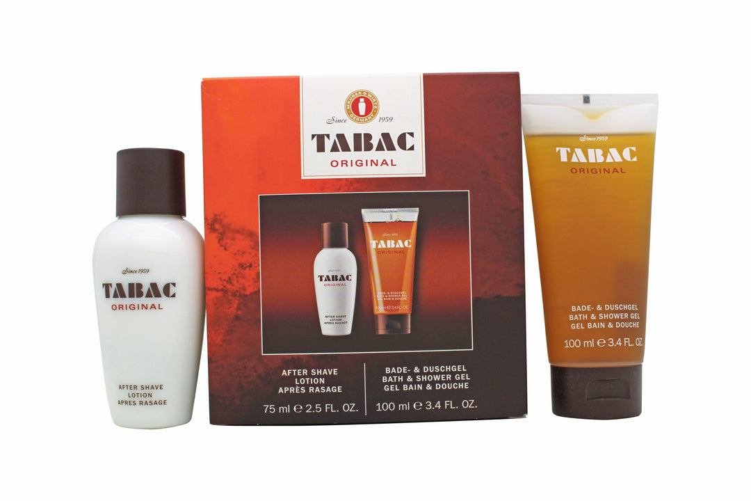 Mäurer & Wirtz Tabac Original Presentset 75ml Aftershave Lotion + 100ml Duschgel