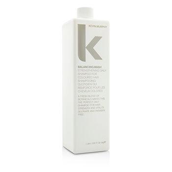 Balancing.wash (strengthening Daily Shampoo - For Coloured Hair) - 1000ml/33.6oz