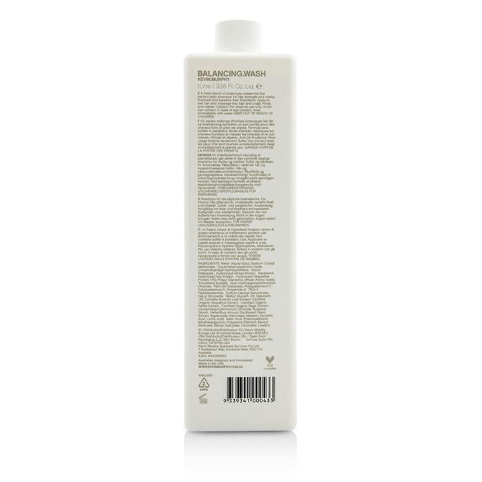 Balancing.wash (strengthening Daily Shampoo - For Coloured Hair) - 1000ml/33.6oz