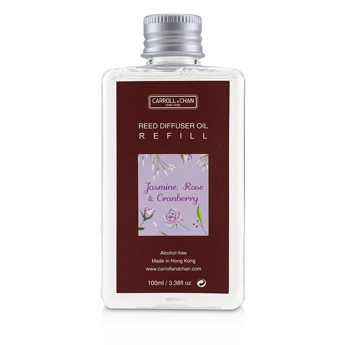 Reed Diffuser Refill - Jasmine, Rose & Cranberry - 100ml/3.38oz