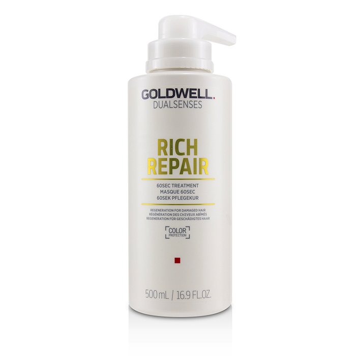 Dual Senses Rich Repair 60sec Treatment (regeneration For Damaged Hair) - 500ml/16.9oz