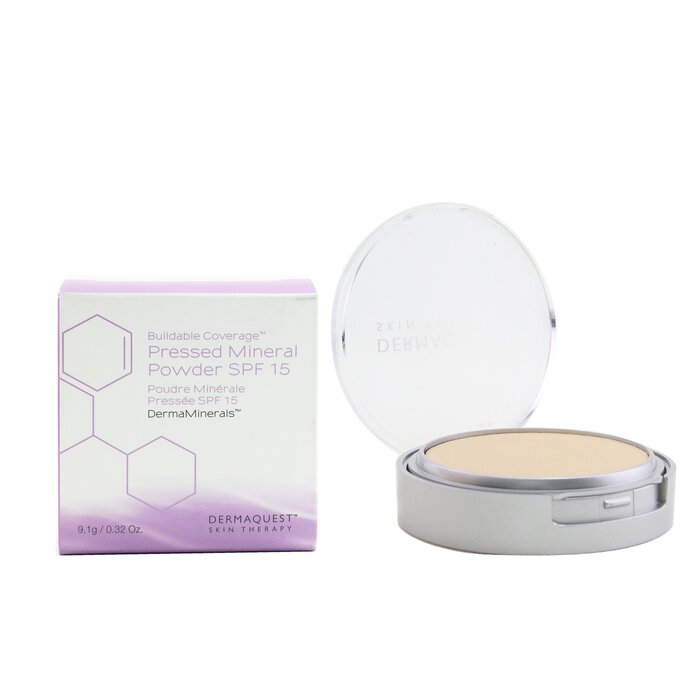 Dermaminerals Buildable Coverage Pressed Mineral Powder Spf 15 - # 1c - 9.1g/0.32oz