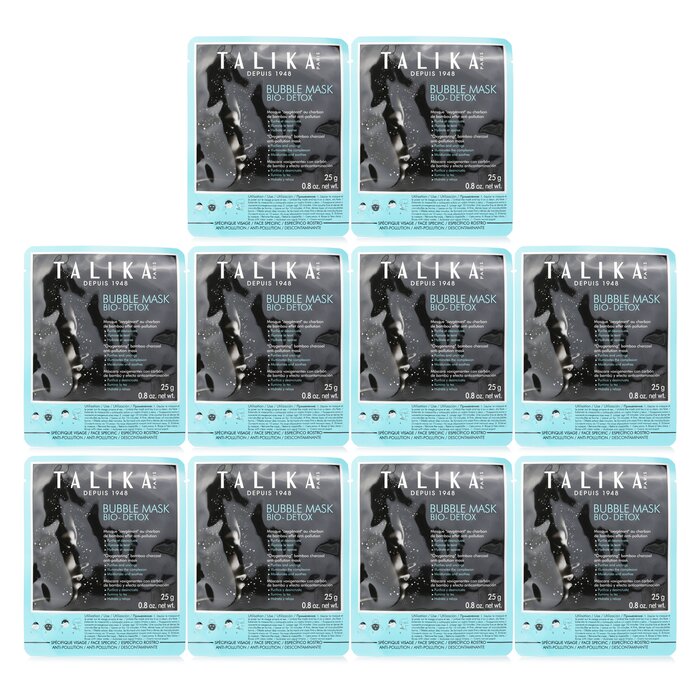Bubble Mask Bio-detox Anti-pollution - 10x25g/0.8oz