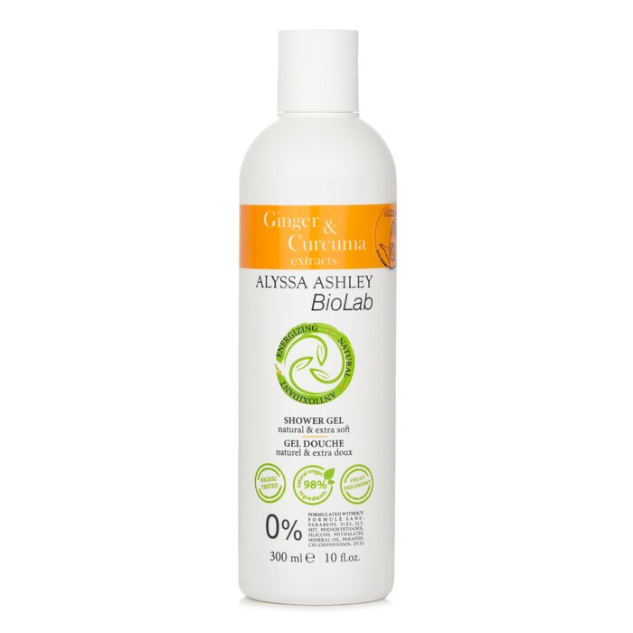 Biolab Ginger & Curcuma Shower Gel - 300ml/10oz