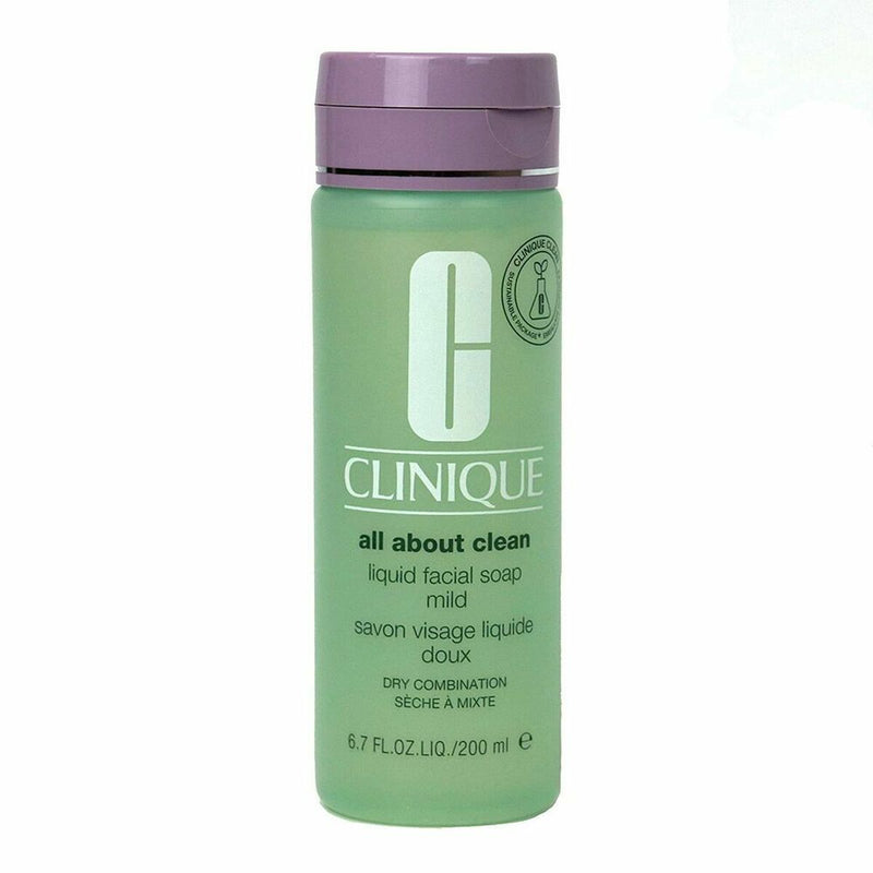 Gel nettoyant visage Liquid Facial Soap Mild Clinique 0020714227661 200 ml