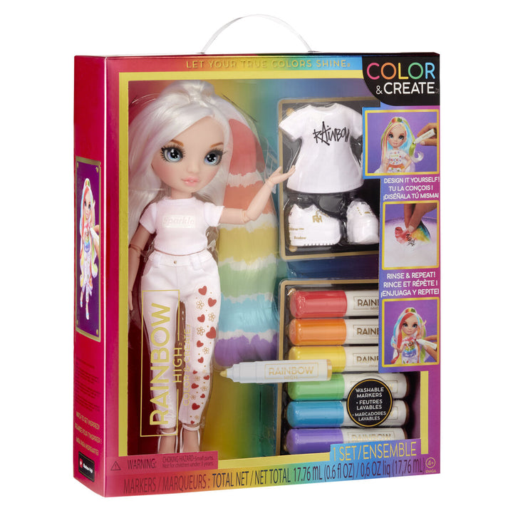 Doll Rainbow High Color & Create 22 cm
