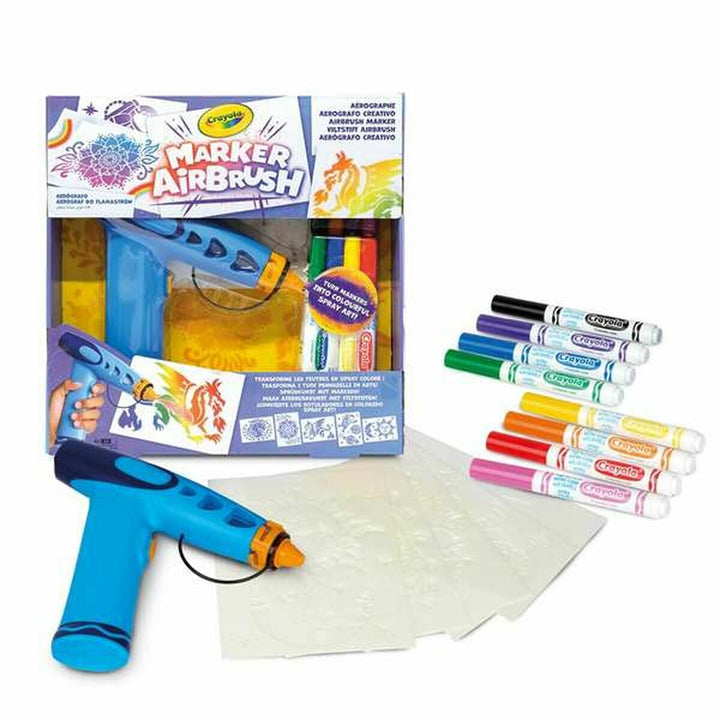 Drawing Set Crayola Marker Airbrush