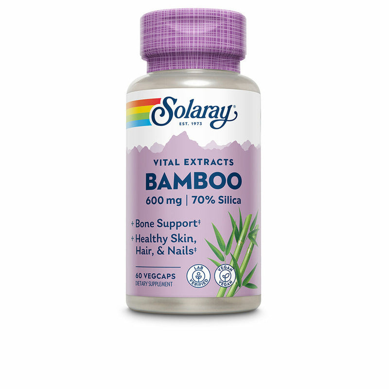 Multi-vitamines Solaray Bamboo Bambou 60 Unités
