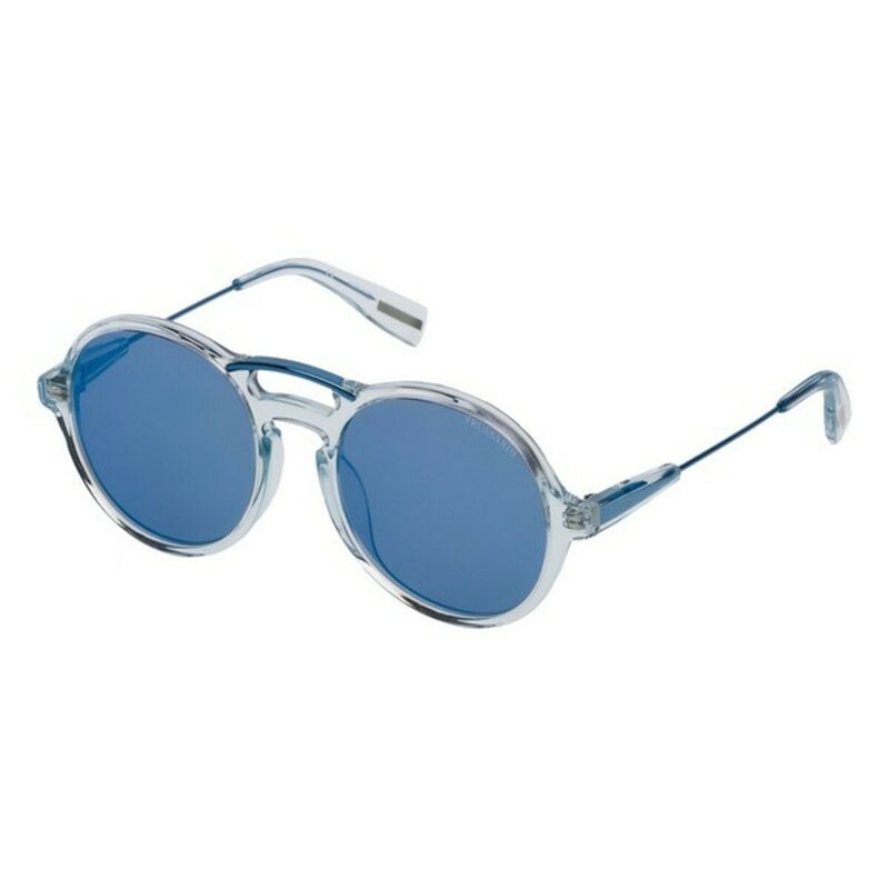 Óculos escuros femininos Trussardi STR213516N1B Azul Ø 51 mm