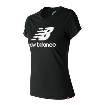 Women’s Short Sleeve T-Shirt New Balance Essentials  Black