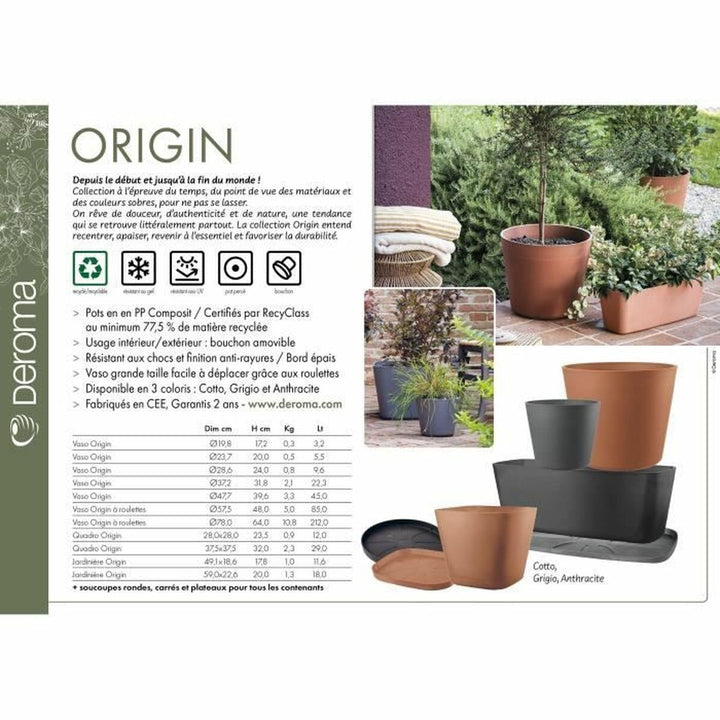 Plant pot Deroma