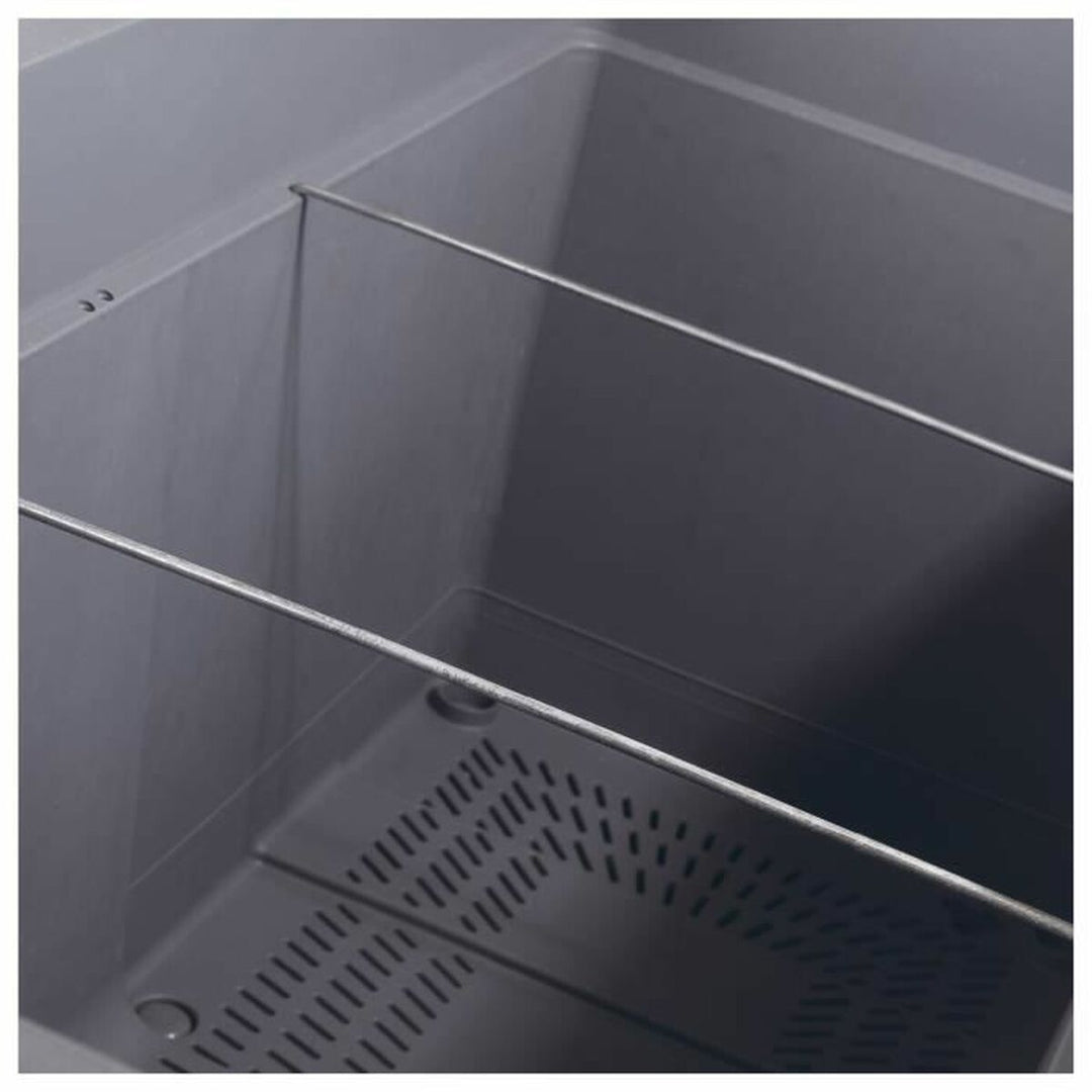 Self-watering planter Deroma Pearl 78 x 38 x 39 cm Plastic Rectangular Ø 78 cm
