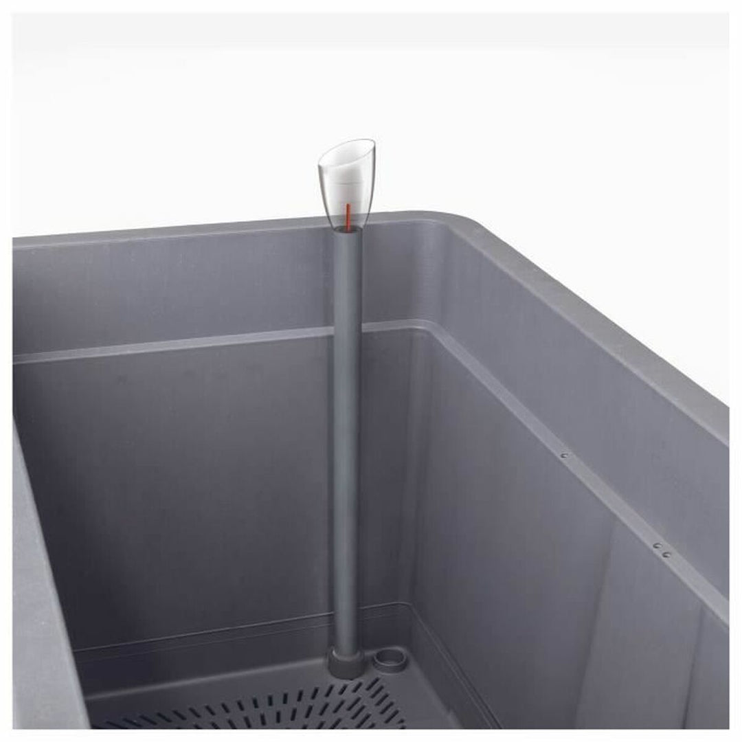 Self-watering planter Deroma Pearl 78 x 38 x 39 cm Plastic Rectangular Ø 78 cm