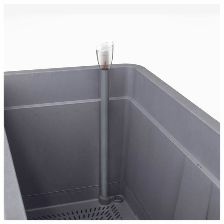 Self-watering planter Deroma Pearl 78 x 38 x 39 cm Plastic Rectangular Ø 78 cm