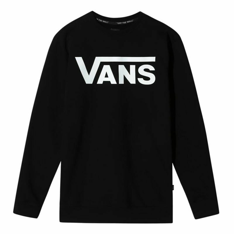 Men’s Sweatshirt without Hood Vans Classic Crew II Black