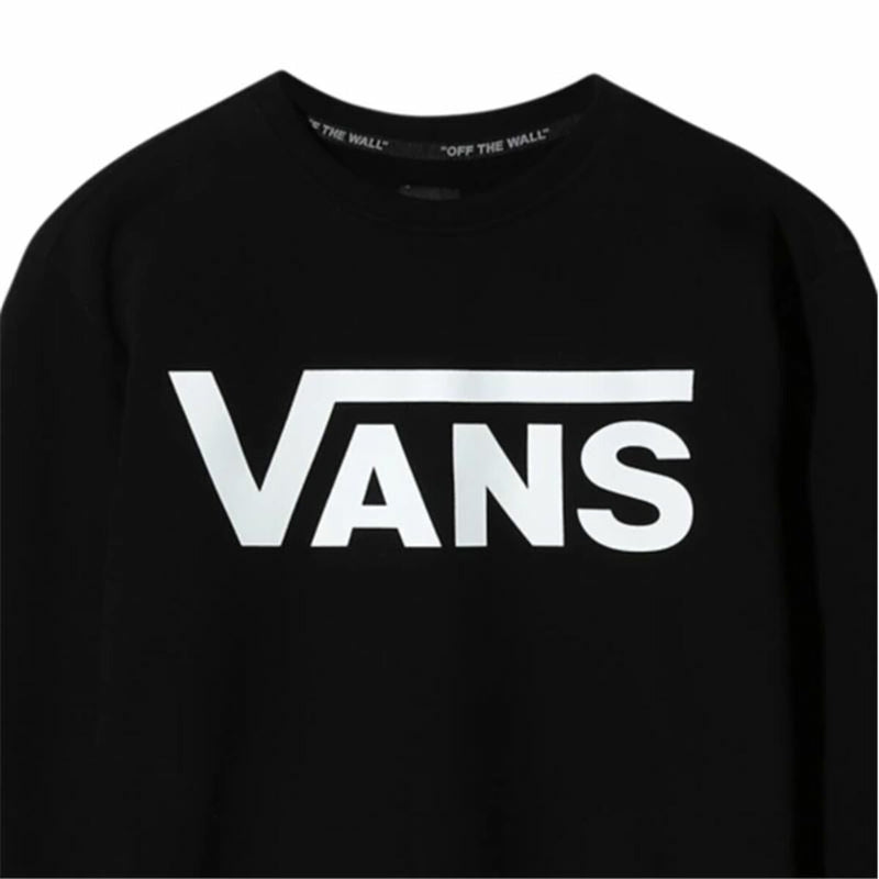 Men’s Sweatshirt without Hood Vans Classic Crew II Black