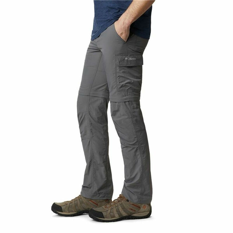 Long Sports Trousers Columbia Silver Ridge Convertible Grey Men