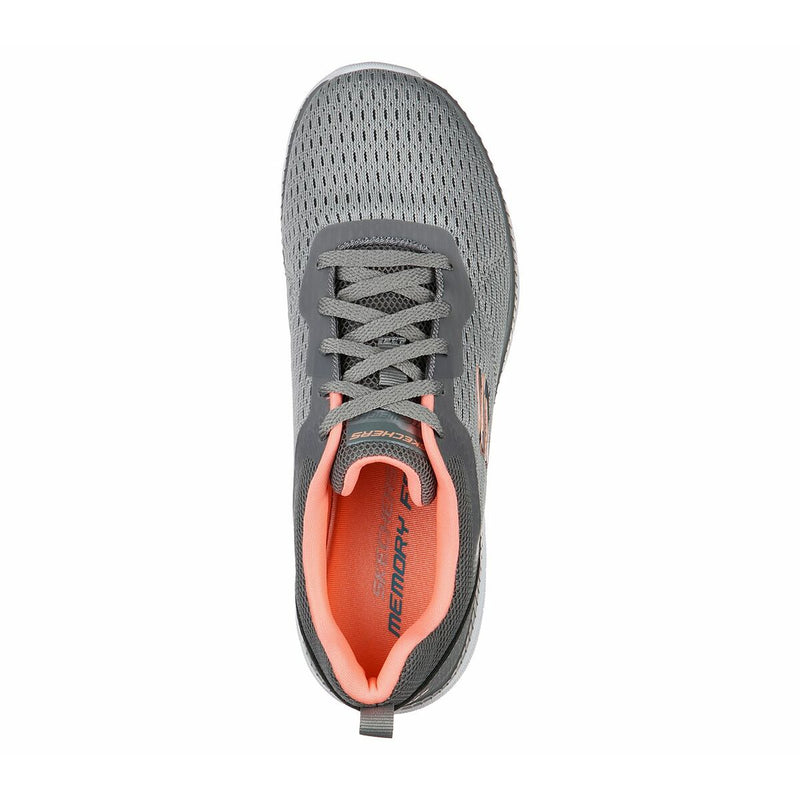 Chaussures de sport pour femme Skechers BOUNTIFUL 12607 GYCL  Gris