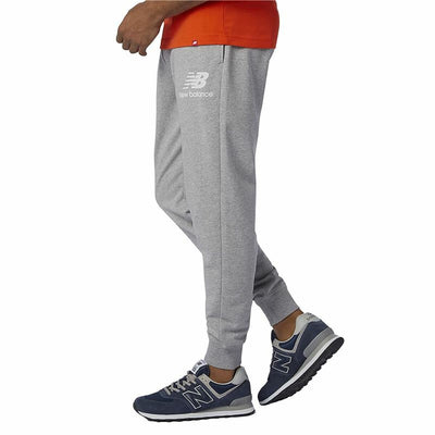 Adult's Tracksuit Bottoms Essentials Stacked Logo New Balance MP03558 Men