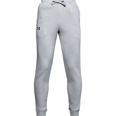 Children's Tracksuit Bottoms Under Armour  Rival  Grey