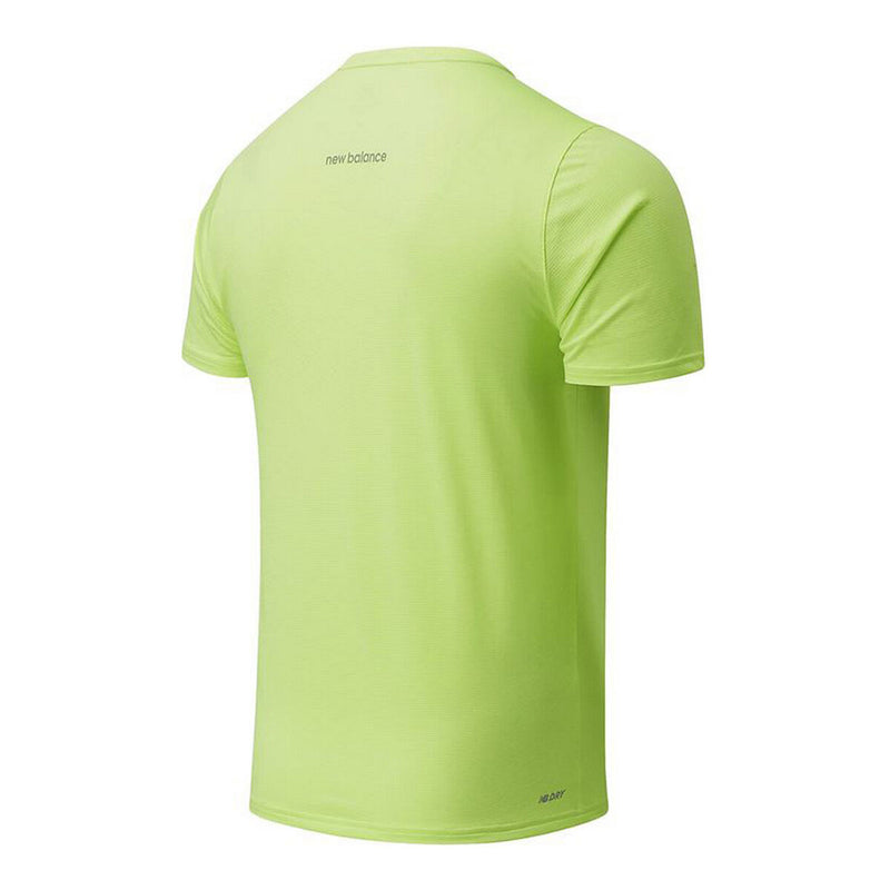 T-shirt à manches courtes homme New Balance Trainning Vert citron