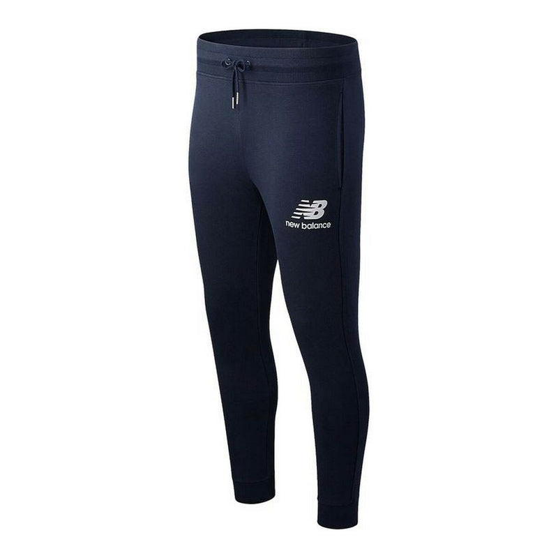 Pantalon de sport long New Balance Essential Stack Logo Bleu