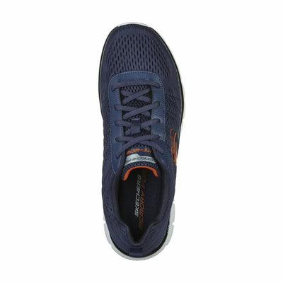 Chaussures de Sport pour Homme Skechers Track Moulton Bleu foncé