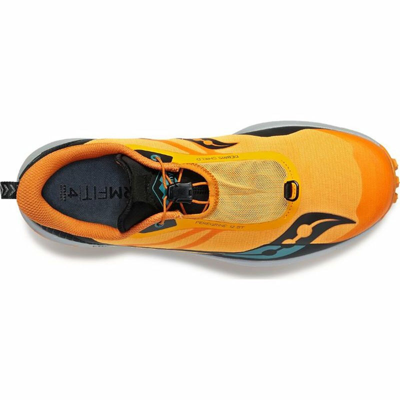 Running Shoes for Adults Saucony Peregrine 12 St Orange Men