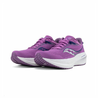 Chaussures de Running pour Adultes Saucony Triumph 21 Violet