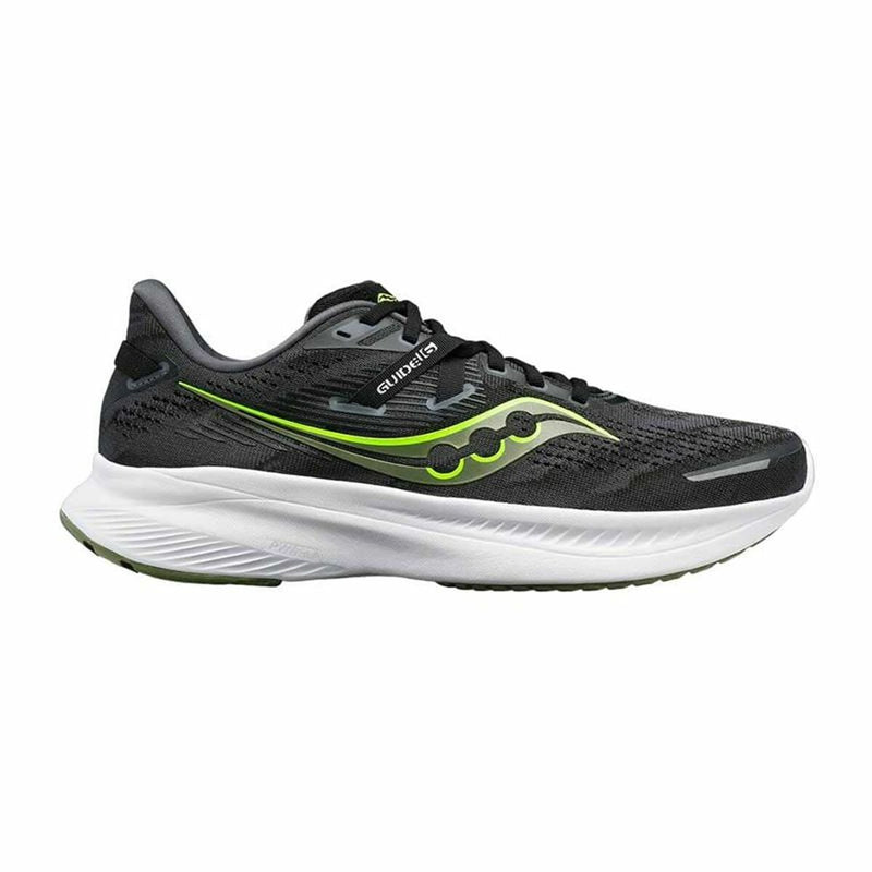 Running Shoes for Adults Saucony Guide 16 Black Men