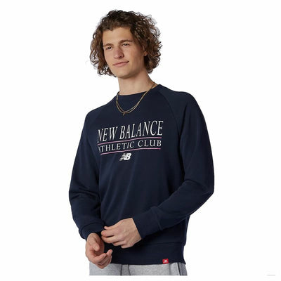 Men’s Sweatshirt without Hood New Balance 520  Navy Blue