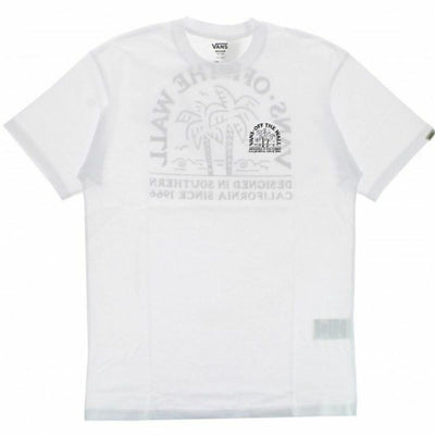 T-shirt à manches courtes unisex Vans Palm-B Blanc