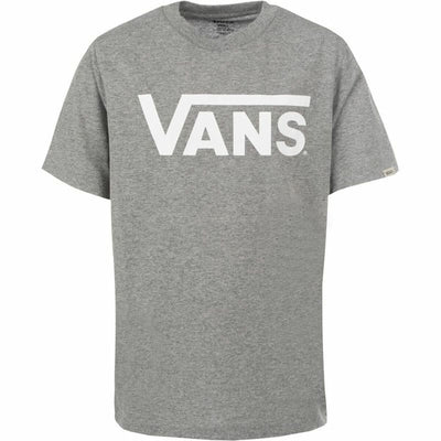 Child's Short Sleeve T-Shirt Vans Drop V Dark grey