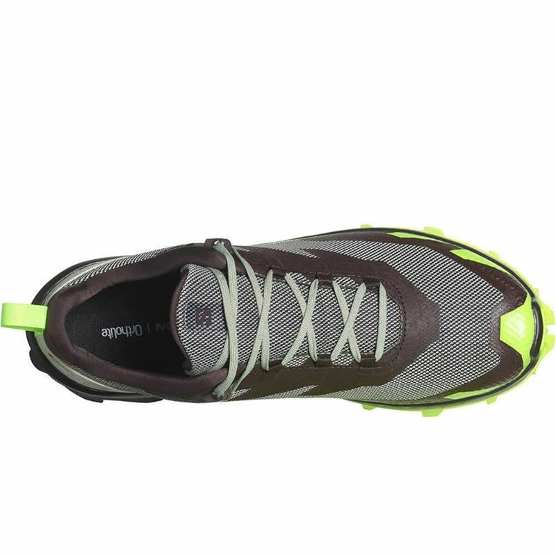 Chaussures de Sport pour Homme Salomon Cross Over 2 Gore-Tex Vert citron