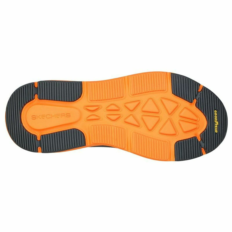 Chaussures de Sport pour Homme Skechers Max Cushioning Delta Gris Orange