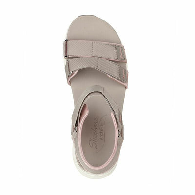 Sandales pour Femme Skechers Arch Fit - Fresh Marron