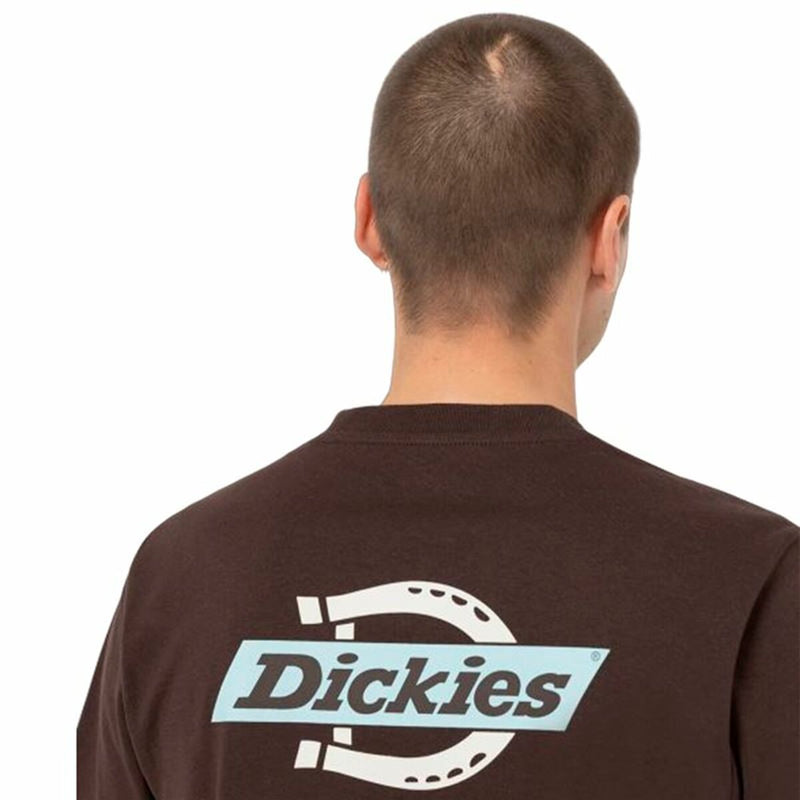 T-shirt à manches courtes homme Dickies Ss Ruston Marron