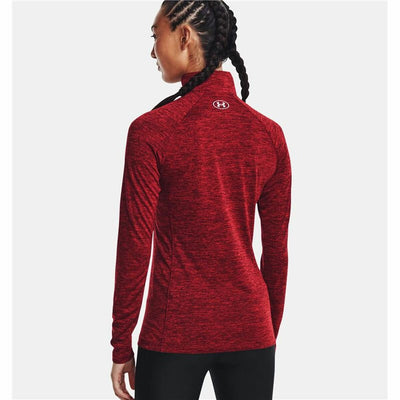 Women’s Sweatshirt without Hood Under Armour Tech Twist Dark Red