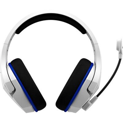 Auriculares com microfone para Vídeojogos Hyperx Cloud Stinger Core - PS5-PS4 Branco Azul/Branco