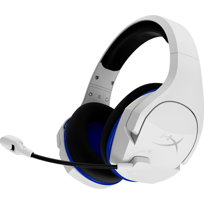 Auriculares com microfone para Vídeojogos Hyperx Cloud Stinger Core - PS5-PS4 Branco Azul/Branco