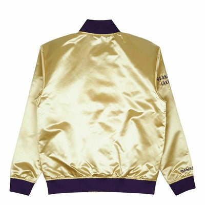 Men's Sports Jacket Mitchell & Ness Los Angeles Lakers Basketball Golden